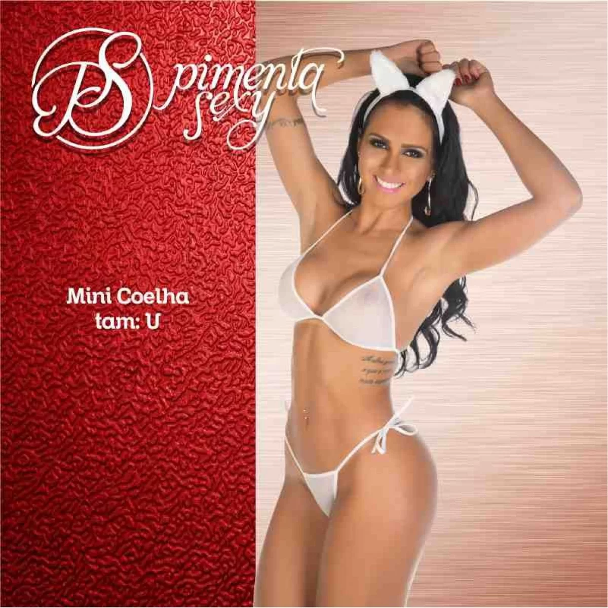 Compre Mini Fantasia Coelhinha Pimenta Sexy