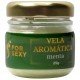 Vela Aromática Massagem Beijável 25G For Sexy - MENTA 